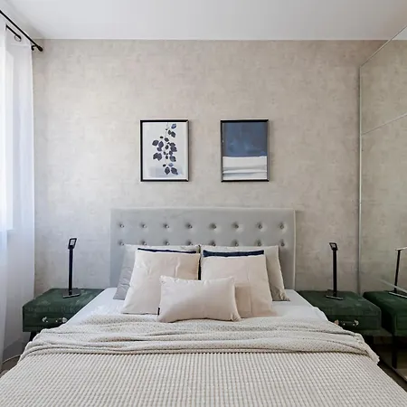 Lejlighed Parkwest Diamond -chic With Ac, Garage, Balcony Budapest