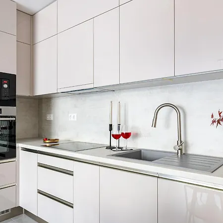 Parkwest Diamond -chic With Ac, Garage, Balcony Apartament Budapeszt