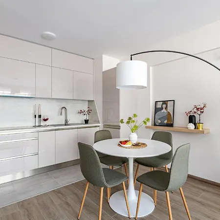 Apartmán Parkwest Diamond -chic With Ac, Garage, Balcony Budapešť