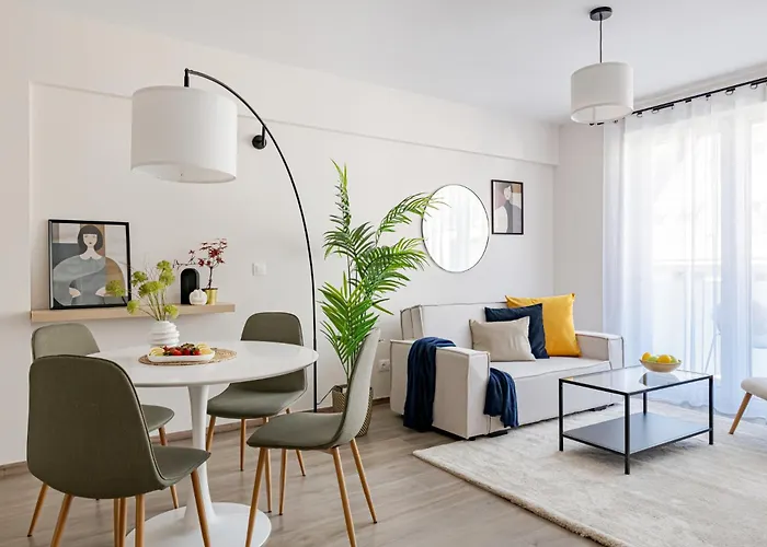 公寓 Parkwest Diamond -chic With Ac, Garage, Balcony
